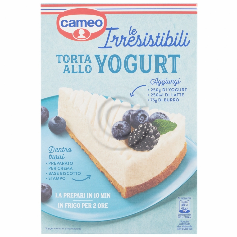 Cameo torta yogurt