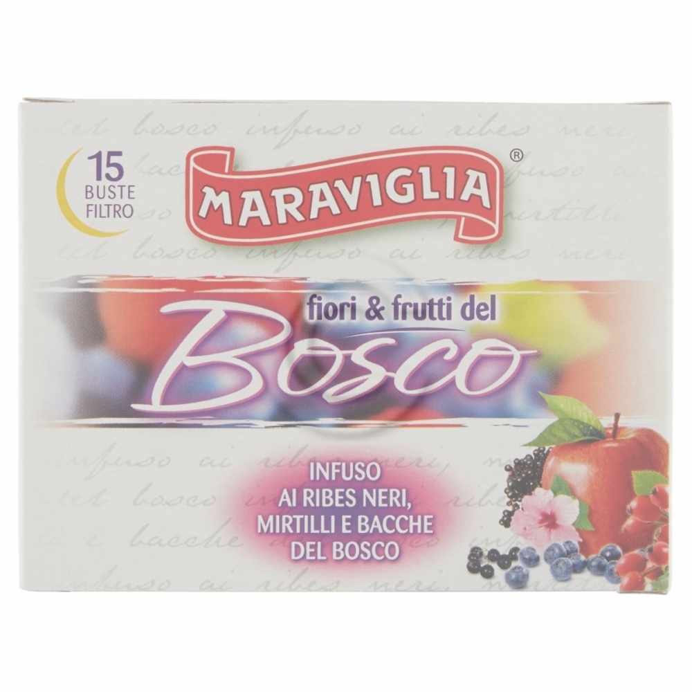 Fiori frutti bosco marav. 