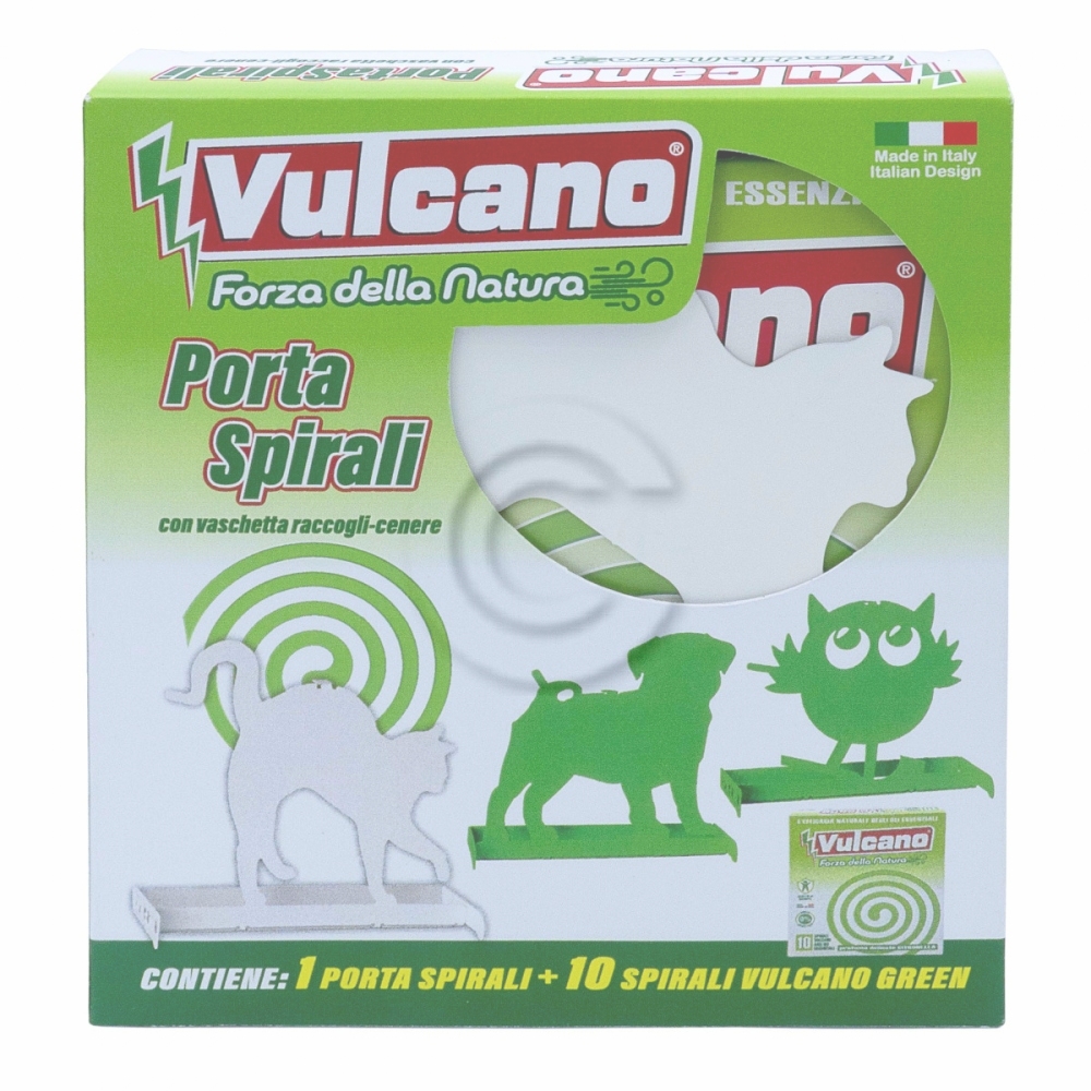 Vulcano x10+porta spirale