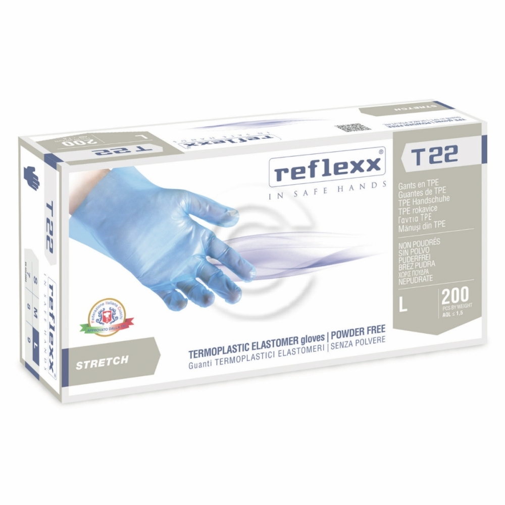 Guanti reflexx tpe t22 m