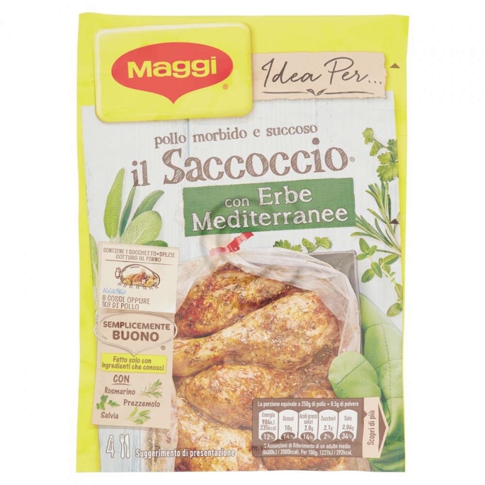 SACCOCCIO ERBE MEDITERR. da Centro Cash vendita all'ingrosso ALIMENTARI  Varese