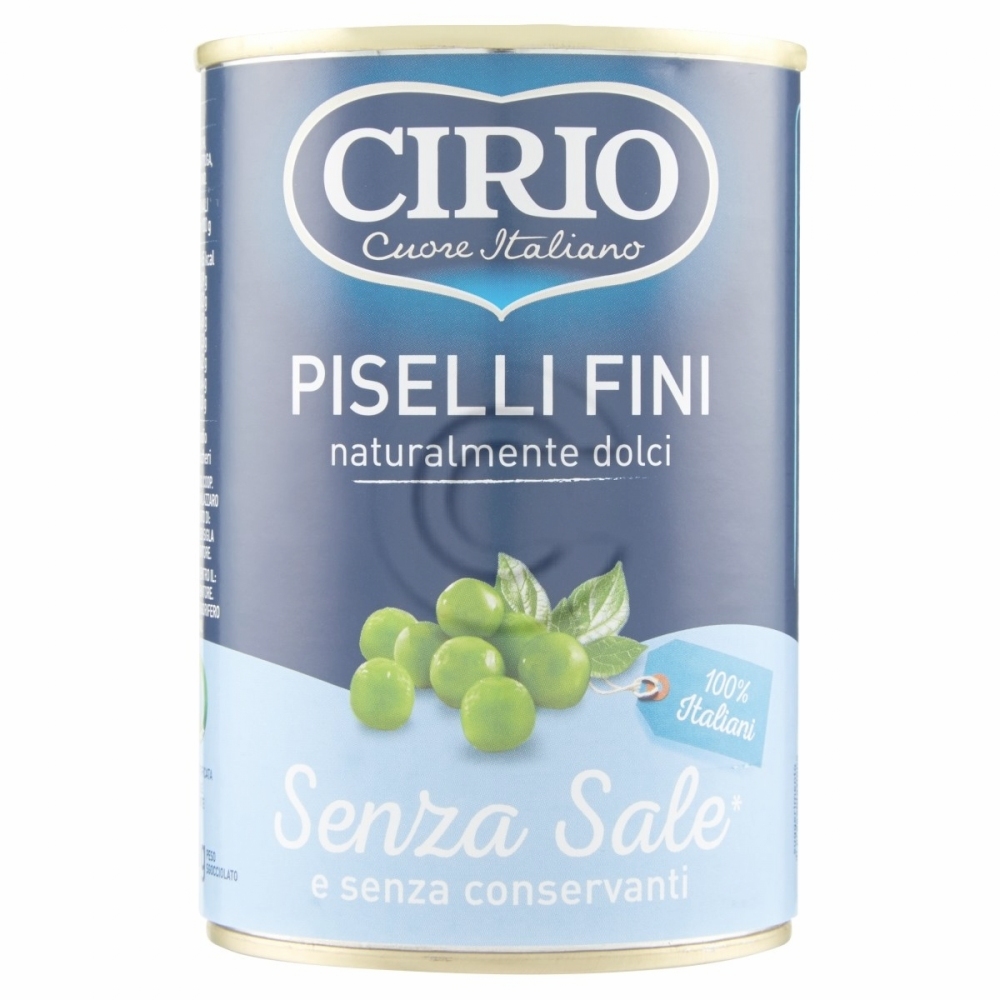 Cirio piselli fini